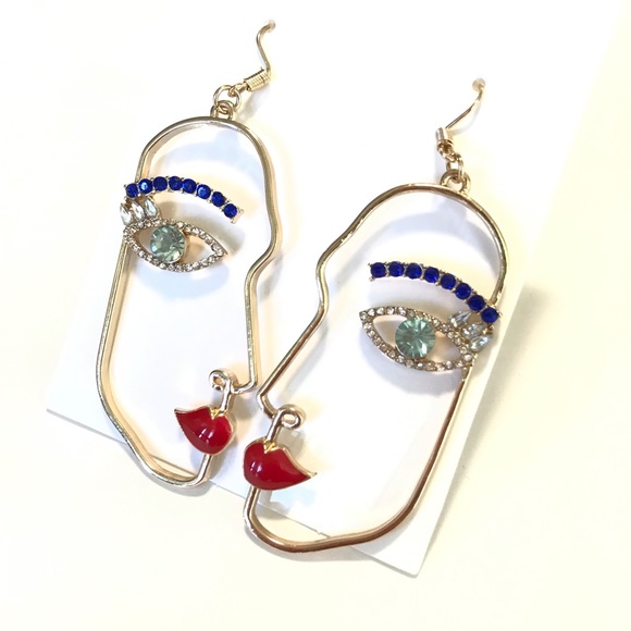 h&m statement earrings